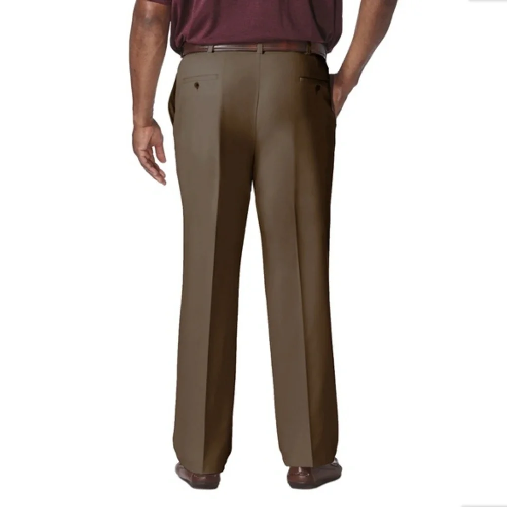 NWT Mens Size 52 52x30 Haggar Cool 18 Pro Dress Pants NEW